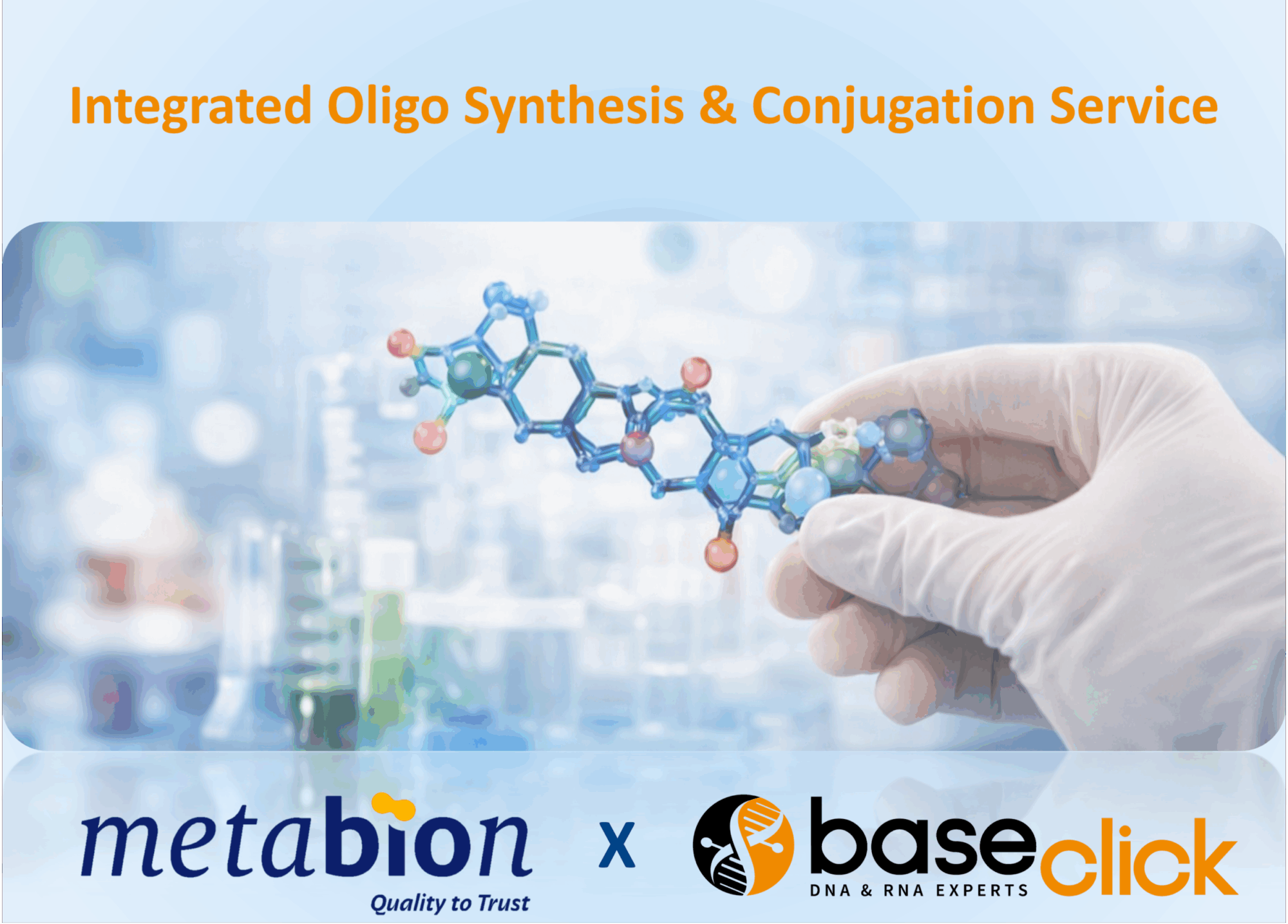 Custom Oligo synthesis and conjugation service